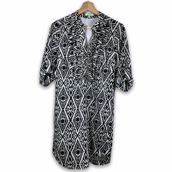 JADE by Melody Tam ruffle dress- size XS